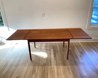 Danish Modern Teak Dinning Room Table ($595)