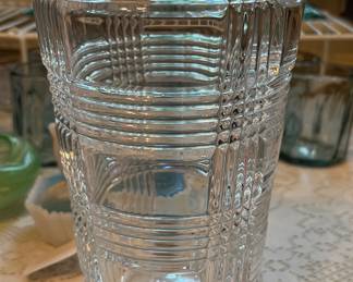 Ralph Lauren crystal vase