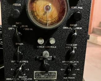 U. S. Army Signal Corps Test Oscilliscope
