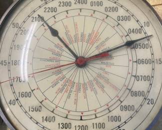 Timing Devices Company World Clock