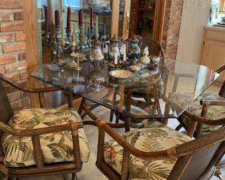 Wicker Dining Set