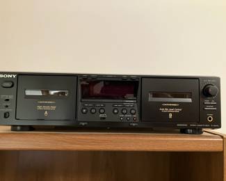 Sony Dual Cassette Tapedeck