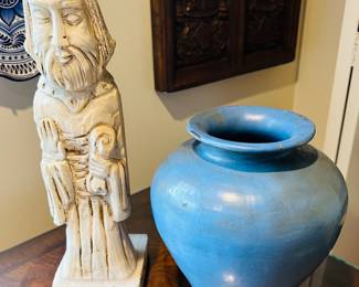 Many decorative items from around the world 