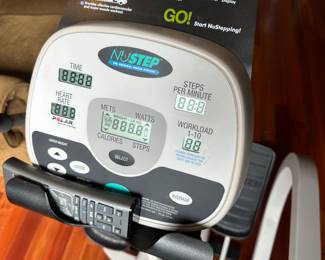 Nustep recumbent stationary bike 