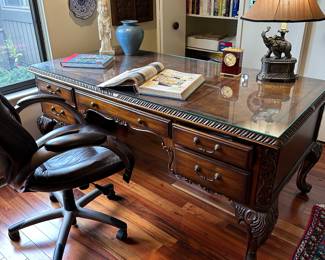 Beautiful wood desk 