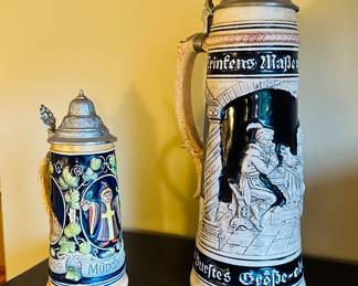 German Beer Steins 