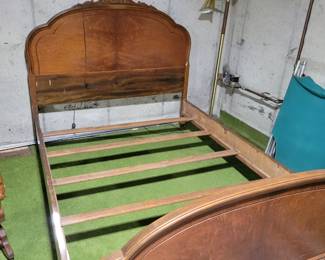 Full Size Vintage Bed Side Rails ,Headboard And Footboard Only