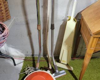 Working Vintage Vacuums