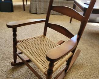 Child's Vintage Rocking Chair