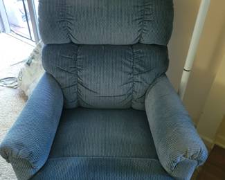 Like New Blue Recliner