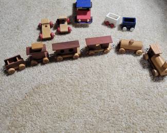 Small Wood Train Set