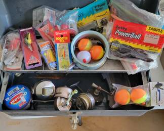 This Tackel Box And Fishing Items Will Be Sold All Together As A Lot