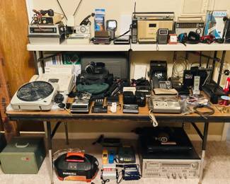Wide Selection of Electronics, Vintage Audio/Video Components, Vintage TV's, RC Toys, Wii Game System and Mobile Phones.