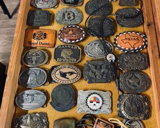 Large Selection of Belt Buckles.