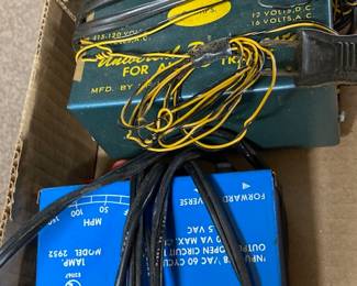 Universal Electric Train Power Packs.