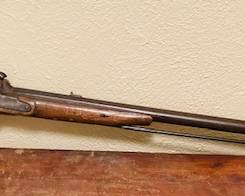 Antique Cap & Ball Rifle. Not a Repro.