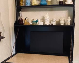 Vintage Wall Mounted Secretary/Shelf.