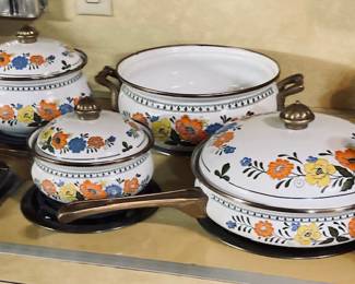 Vintage 1970’s Newcor Regency Cookware.