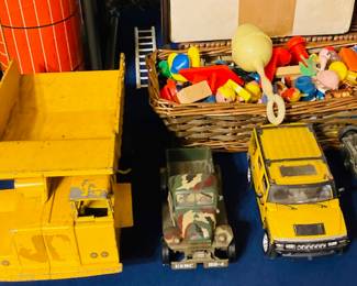 Vintage Fisher Price and Tonka Toys