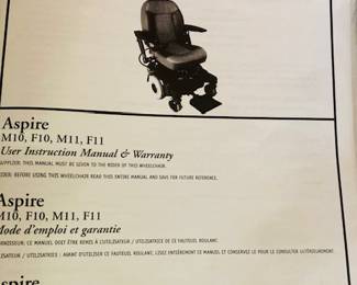 Aspire POWER MOBILITY CHAIR. Brand New Batteries. TOP Working Condition.