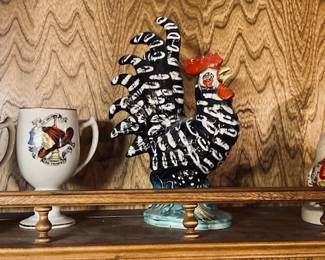 Collectable Rooster Figurines.