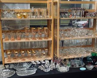 Vintage Kitchen Glassware.