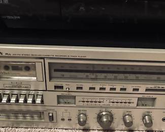 Vintage Soundesign Tuner/Turntable/Cassette and 8 Track.