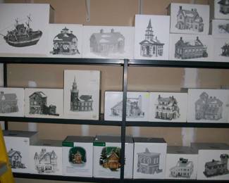 Heritage Christmas Village Houses