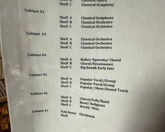 ALBUM LOCATION FOR MUSIC GENERES