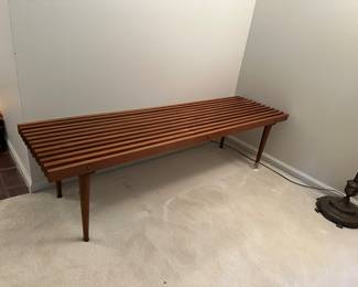 Great mid-century modern coffee table/bench