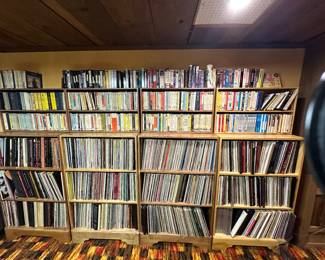 BASEMENT - ALBUMS GALORE - WE ALSO HAVE CD'S AND OTHER MEDIA!