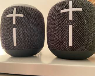 Portable wireless speakers