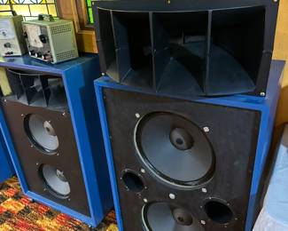 Speakers with Altec Vintage horn(s)