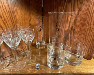Vintage Playboy glassware