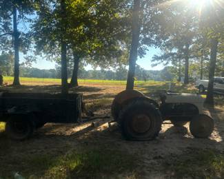 Ford 8N. Taking bids starting Thursday night.   Trailer 