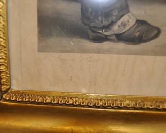 Original 19th Century print - Adieux de Fontainebleau 20 April 1814 - Signed lowered left: H'ce Vernet - Pinx . Printed lower right : Horace Vernet 1823. Jazet Sculpt. - Approx. size: 32" tall .