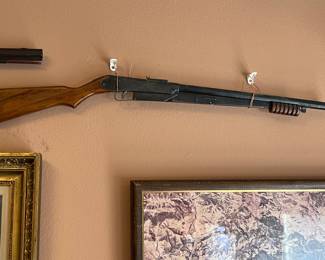 1930's vintage Daisy pump BB Gun. I believe this was our client's first gun.