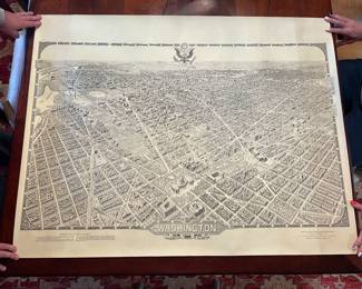 1920 map of Washington, D.C.