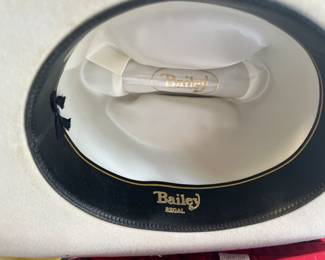 This hat was made for President Reagan and personally given to our Client by Ronald Reagan before the Inauguration. Original box included.