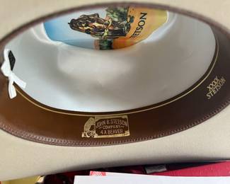 Hats designed for President Reagan. Original boxes included.