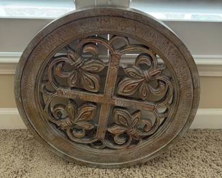 Fluer De Lis Composite wall hanging BUY IT NOW $10