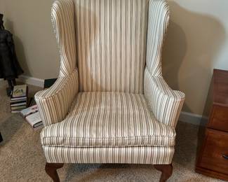 Wing back Chair BUY IT NOW $60 41"h x 32" X 32"