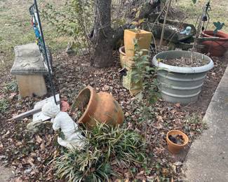 Lots of outdoor statues