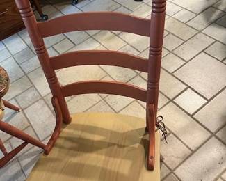 Farm table chair