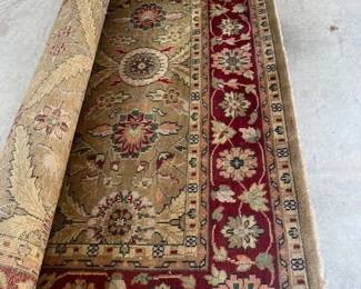 9X12 rug in browns and reds