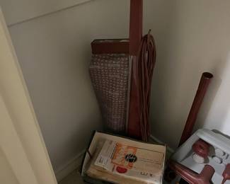 Kirby vacuum cleaner with attachments