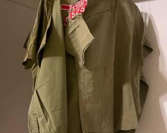 Vintage Boy Scout clothes and badges