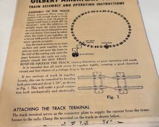 Gilbert American Flyer HO Train more pictures to follow