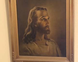 Jesus painting