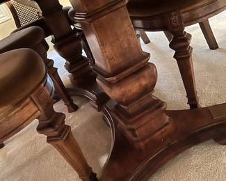 Dining table  and chair legs